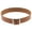 Dark Coffee, variant on Jiaroswwei Necklace Punk Retro Faux Leather Buckle Choker Necklace for Dating