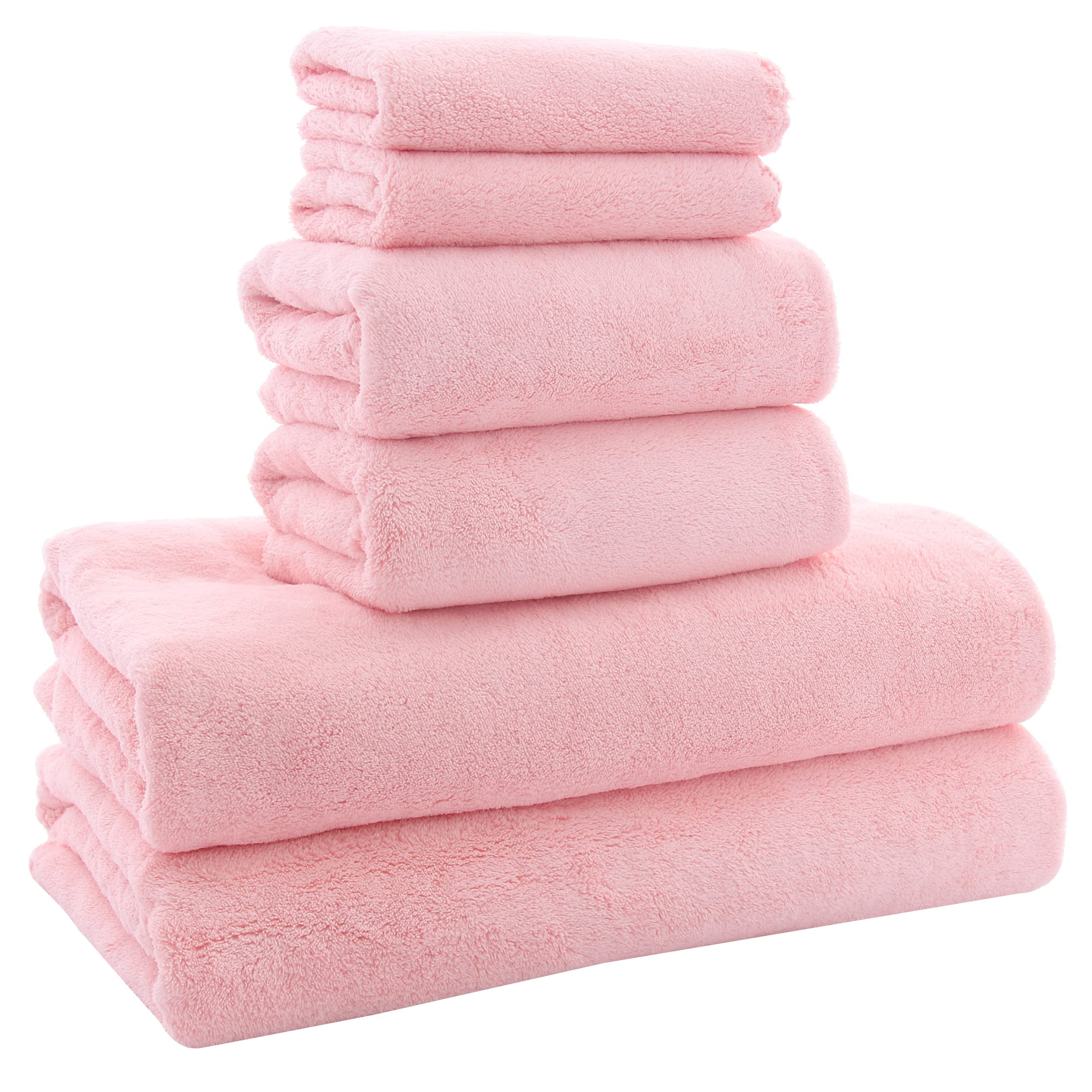 Wokaku Coral-Fleece-Towel-Quick-Dry-Extra-Large-Bath-Towel-Bathroom-Towels-Bath-Sheet-Towels-Large-Bathroom-Big-Bath-Towels-Super-Soft-Large-Towel (