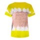 thumbnail image 4 of Blusas para las Mujeres Casual Impreso Cuello Redondo Manga Corta Camiseta Top, Tops Cortos para las Mujeres Primavera Verano, 4 of 5