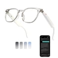 thumbnail image 1 of Gafas inteligentes Bluetooth MNVOEQ con traducción de voz por IA e IP65, 1 of 9