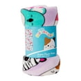 Squishmallows Squish Me Super Soft Microraschel Throw Blanket (60" x 46 ...