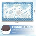 thumbnail image 2 of Coastal Beach Kitchen Mat, 18 * 30 Inches Anti Fatigue Kitchen Rugs, Non-Slip Cushioned Floor Mats for Kitchen Home Office, Blue, 2 of 6