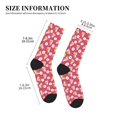 thumbnail image 3 of Vsdgher Piggy Sunflower Unisex Crew Socks Lightweight Breathable Ventilation Ankle Socks, Mid-calf socks for Daily, 3 of 7