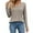 Khaki, variant on Horkkom Womens Tops Long Sleeve Lightweight Shirts Fall Fashion 2024 Trendy Tops Crewneck Casual Knit Basic Shirts, Gifts for Women