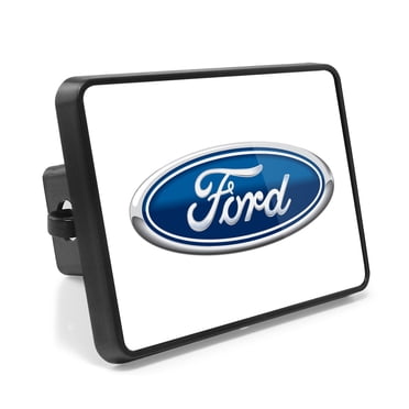 IPick Image 2-Inch Tow Hitch Cover – RAM Head Logo, UV Black Metal Plate On ABS Plastic, 1-Year Warranty