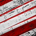 thumbnail image 5 of Manfei Patriotic Us Flag Kitchen Curtains,Stars Stripe Black Out Curtains Pack of 2 (42x63 Each),Red Black, 5 of 7