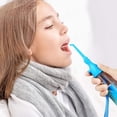 thumbnail image 3 of Irrigador oral Limpiador de dientes de agua No eléctrico Portátil Asequible Irrigador oral Inalámbrico Manual Presión de aire Operación simple para el hogar (Azul), 3 of 5