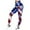 Navy, variant on American Flag Leggings for Women Independence Day Striped Leggins Woman Gym Push up Wide High Waist Stretch Pants Casual Running Workout Fitness Leggins Dark Blue,M