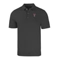 thumbnail image 2 of Men's Cutter & Buck Heather Black Texas Tech Red Raiders Big & Tall Forge Eco Stretch Recycled Polo, 2 of 3