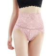 thumbnail image 1 of Female Panties Underwear Women Shapewear Lace High Waisted Underwear Embroidered Mesh Sheer Panties Plus Size Underwear Panties, 1 of 9