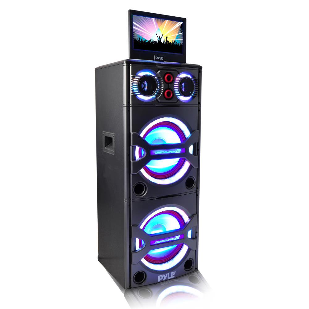 Pyle PKRK215 Bluetooth PA Loudspeaker Karaoke Entertainment Audio