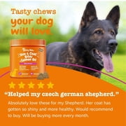Zesty Paws Skin & Coat Bites + Salmon Oil, Bacon 90ct