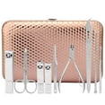 thumbnail image 2 of Nail Grooming Kit, Portable Nail Care Set, Gold For Home Use Travel Use, 2 of 8