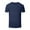 Navy, variant on Men's Workout Running Shirts Short Sleeve Sun Protection Quick Dry Shirts Casual Stretch Moisture Wicking Active Athletic Performance T-Shirts