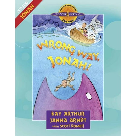 Discover 4 Yourself Inductive Bible Studies for Kids (Paperback): Wrong Way, Jonah! (Best Way To Redeem Discover Cashback)