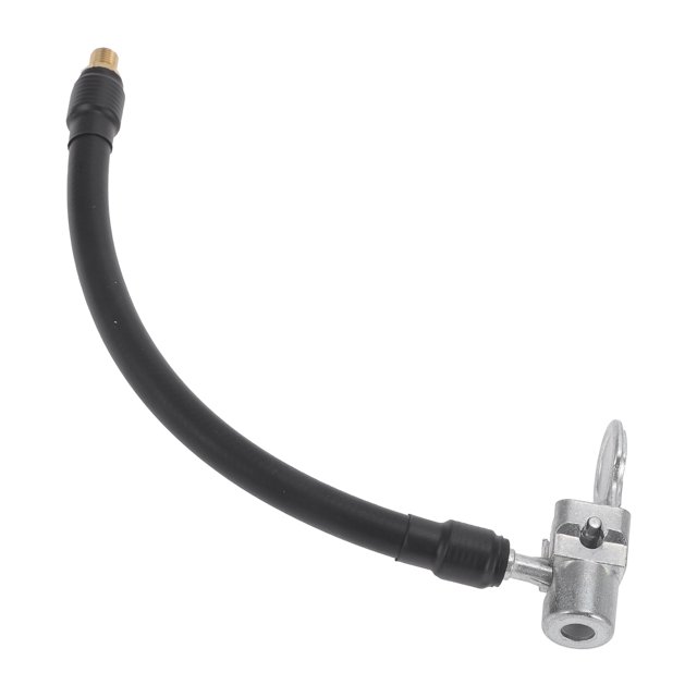 Ofertas Únicas 1pc Tubo de Extensión de Inflador de Neumáticos de 9.06 pulgadas ID 8mm 0.305inx32TPI Goma Negra para Coche Motocicleta Bicicleta