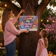 Seenlast Led Drawing Board for Kids with 8 Light Effects, 16 Rechargeable Wireless Dry Erase Glow Note Doodle Pad,Birthday Gifts For Boys And Girls.