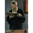 thumbnail image 3 of Ferdinand Hodler 11x14 Black Modern Framed Museum Art Print Titled - Reading Priest, 3 of 5
