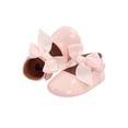 thumbnail image 2 of Douhoow Baby Girl Shoes Soft Sole Princess Flats Shoes Infant Ribbon Bow Non-Slip Crib Shoes, 2 of 8