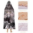 thumbnail image 4 of Himiko Toga Wearable Blanket Cloak Arctic Velvet Hooded Blanket Soft Fuzzy Hoodie Blanket Cape for Adults Kids 50"x60", 4 of 8