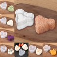 thumbnail image 2 of DIY Sushi Mold Onigiri Rice Ball Food Press Triangular Sushi Maker Mold Japanese Bento Seaweed Sushi Rice Ball Mold Kitchen Tool, 2 of 8