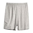 thumbnail image 2 of Bixock Women Pajamas Shorts Loungewear Shorts Sleep Shorts Elastic Waist Loose Soft Stretchy Daily Indoor Homewear Sleepwear Base Layer Trousers Women Clothings, 2 of 5