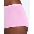 thumbnail image 6 of Joyspun Women's Cotton-Blend Boyshort Panties, 6-Pack, Sizes S-XXXL, 6 of 13