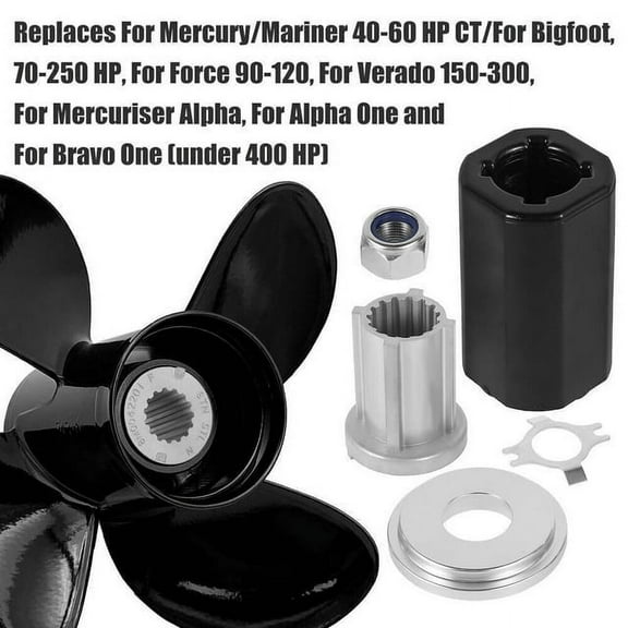For Mercury MerCruiser Alpha Propeller Hub KIT Flo-Torq 2 II # 835257K1