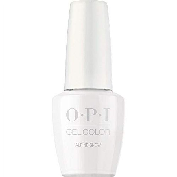 Esmalte de Gel Blanco OPI Gelcolor Alpine Snow 0.5 fl oz
