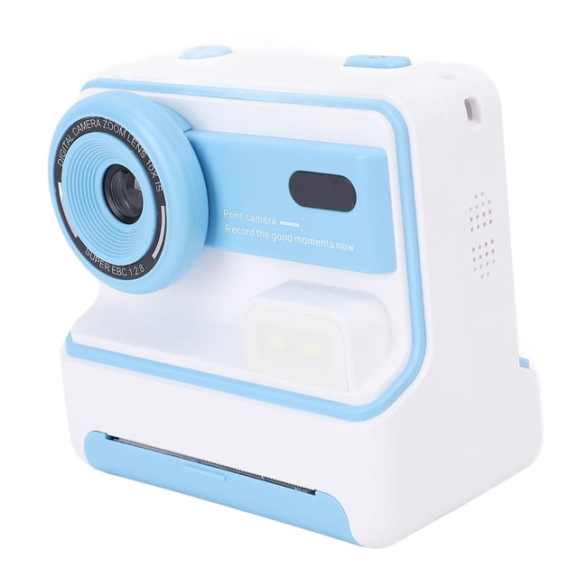 Cámara De Impresión Instantánea, 48MP Delantero Trasero Doble Cámaras HD Pantalla Cámara De Vídeo Con 3 Rollos De Papel De Impresión, Impresión Térmica Foto Cámara