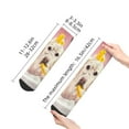 thumbnail image 4 of Naloa Dog Sitting In Bathtub With Duck On Head Ankle Socks for Women Non Slip Socks No Show Socks Classic Low Cut Casual Socks Casual Socks, 4 of 7