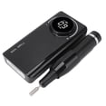 thumbnail image 4 of Máquina pulidora de uñas eléctrica, pantalla LED de 35000RPM, pulidora de uñas recargable, color negro, 4 of 12