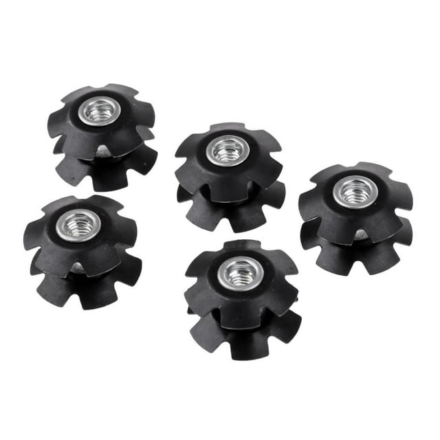 Almencla 5Pcs Headset Flanged Star Washer -1/8\" Threadless Fork Steerers Mountain Bike