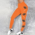 thumbnail image 5 of Shadoumai Women's Football Print Elastic Fitted Tights For Outerwear Leggings Comfortable Stretch High Waist Workout Yoga Pants, 5 of 6