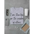 thumbnail image 3 of Thankful For Wisdom Of Others Men T-Shirt, Male Small, 3 of 4