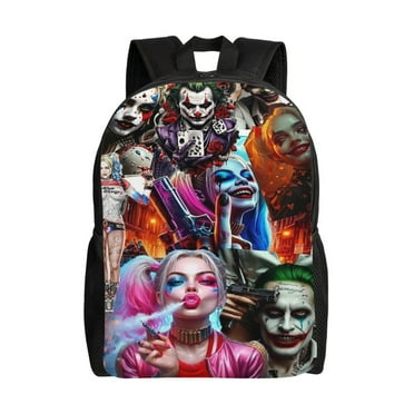 Harley Quinn Squad Large Backpack For Men And Women Lightweight Daypack Business Computer School Backpack Bag Laptop