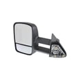 thumbnail image 3 of KarParts360 For Chevy Silverado 1500/2500 HD Classic 2007 Door Mirror Driver Side Textured Black | Manual | Foldaway | Non-Heated | Extendable Towing Mirror | Telescopic Type | Dual Glass | GM1320416, 3 of 8