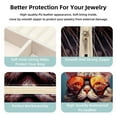 thumbnail image 3 of Retro Cat Travel Portable Square Jewelry Box: Storage Box, Decorative Box, and Jewelry Stand for Rings, Earrings, Necklaces, Bracelets, and More – Ideal for Girls and Women, 3 of 6