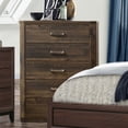 thumbnail image 5 of Acme Elettra Rustic Walnut Chest, 5 of 5
