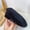 Letters black, variant on Breda Hat Female Summer Thin Air -Breathable Black Octagonal Net Red Korean Version Of Japanese British Retro Painter Hat