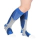 thumbnail image 5 of Calcetines de compresión unisex medias elásticas de soporte para piernas para viajes vuelo deporte azul L/XL, 5 of 8