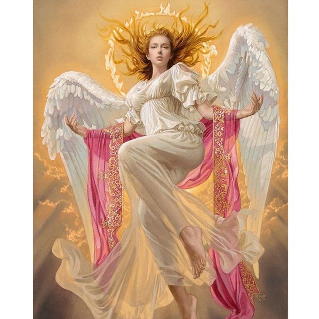 Diamond Painting 5D DIY Full Square Drill Angel Kit Decoración del hogar (ZQA489) FLhrweasw Nuevo