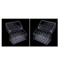 thumbnail image 1 of Paquete de 2 Soporte para lápiz labial shamjiam Organizador de lápiz labial acrílico, 1 of 8