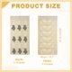 thumbnail image 2 of Organizador Colgante Uxcell, Bolsa de Almacenamiento para Sujetadores, Estantes de Almacenamiento Colgantes de Doble Cara para Ropa Interior y Calcetines, Beige (6+6 Bolsillos), 2 of 7