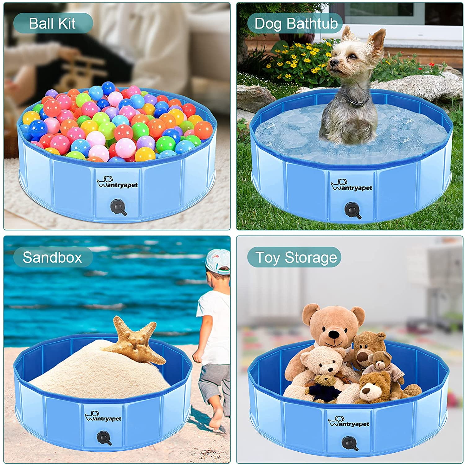 IGUOHAO Foldable Dog Pool, 12