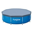 thumbnail image 2 of Funsicle 10 ft Round Above Ground Swimming Pool Cover, Gray, Adults, 2 of 6