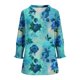 thumbnail image 2 of TaTaai Womens 3/4 Sleeve V Neck Tees Summer 2026 Printed Loose Fit Blouses Casual Fashion T Shirts Soft Polyester Spandex Daily Travel Tops Gift, 2 of 6