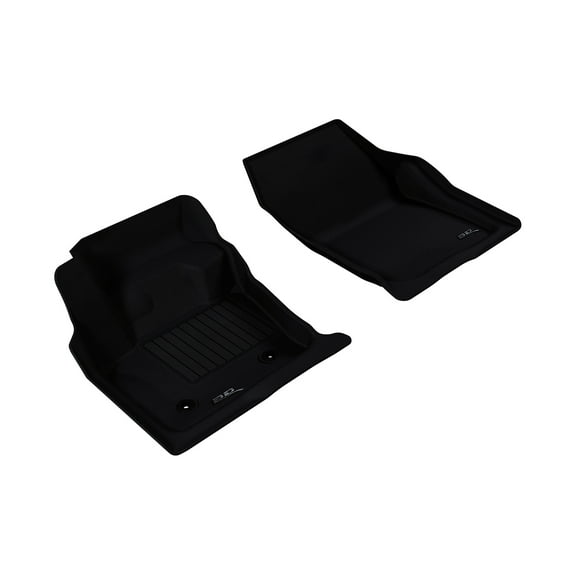 3D MAXpider Custom Fit Kagu Floor Mat (Black) Compatible with Ford Fusion/Lincoln MKZ 2013-2016 - R1