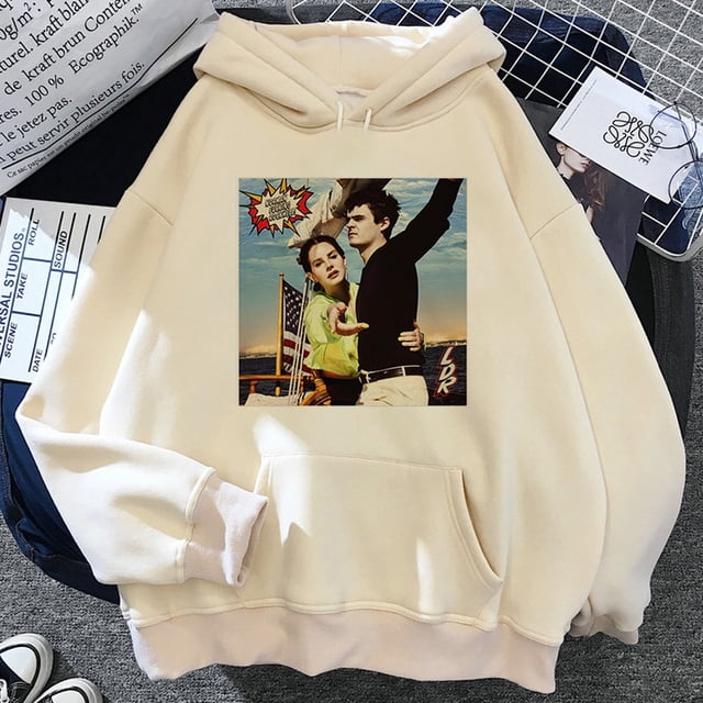 Sudaderas Con Capucha Lana Del Rey Mujer grunge anime hoddies De Gran Tamaño