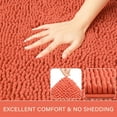 thumbnail image 2 of Softlife Luxury Soft Bathroom Non-Slip Rug Shaggy Bath Mat,24"x60",Coral powder, 2 of 7